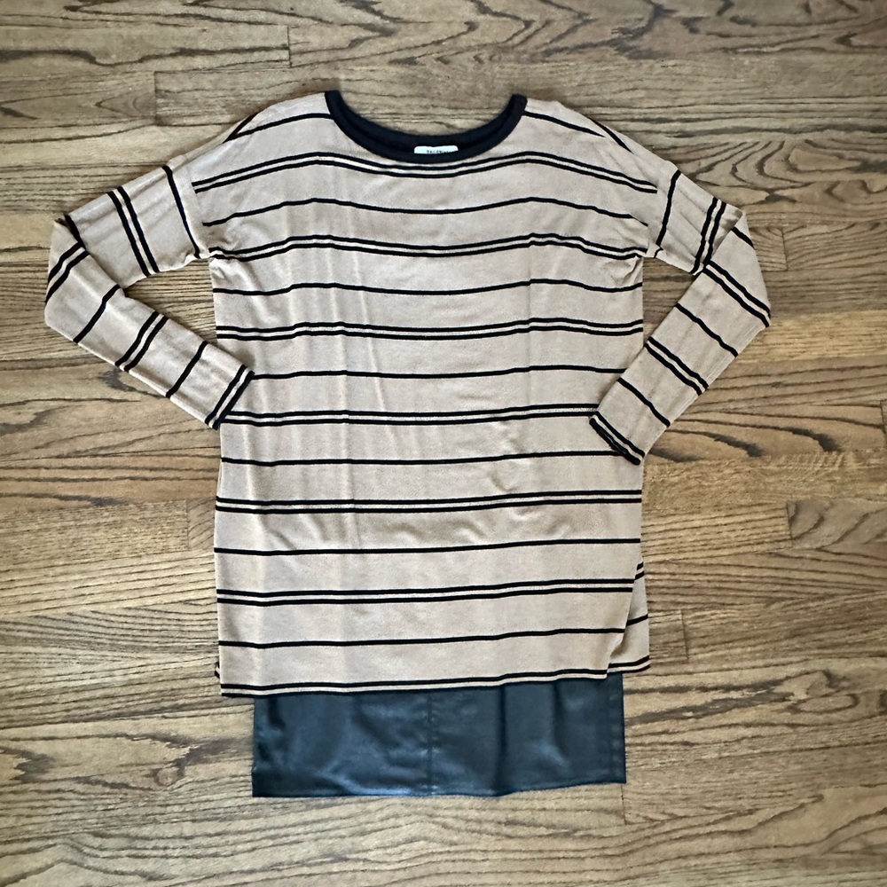 Bailey 44 Layered Striped Dress